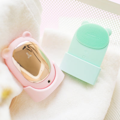 Electric face wash cleansing instrument