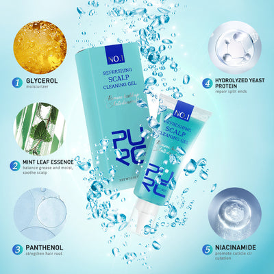 Scalp Cleansing Gel Soothing Anti-dandruff