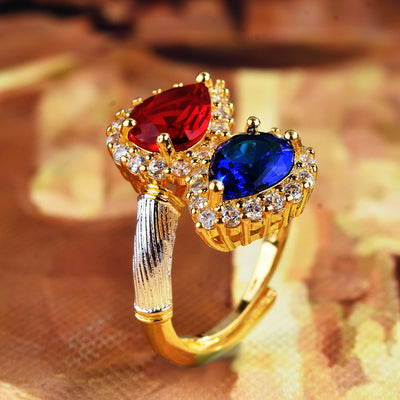 Classic Dual-Tone Elegance Ring