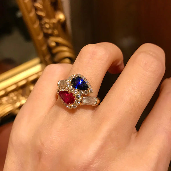 Classic Dual-Tone Elegance Ring